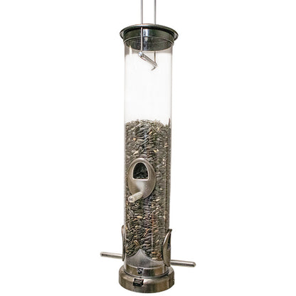 The "Nickel Nurturer" Tube Bird Feeder Curated Set