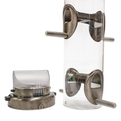 The "Nickel Nurturer" Tube Bird Feeder Curated Set
