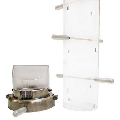 The "Nickel Nurturer" Tube Bird Feeder Curated Set