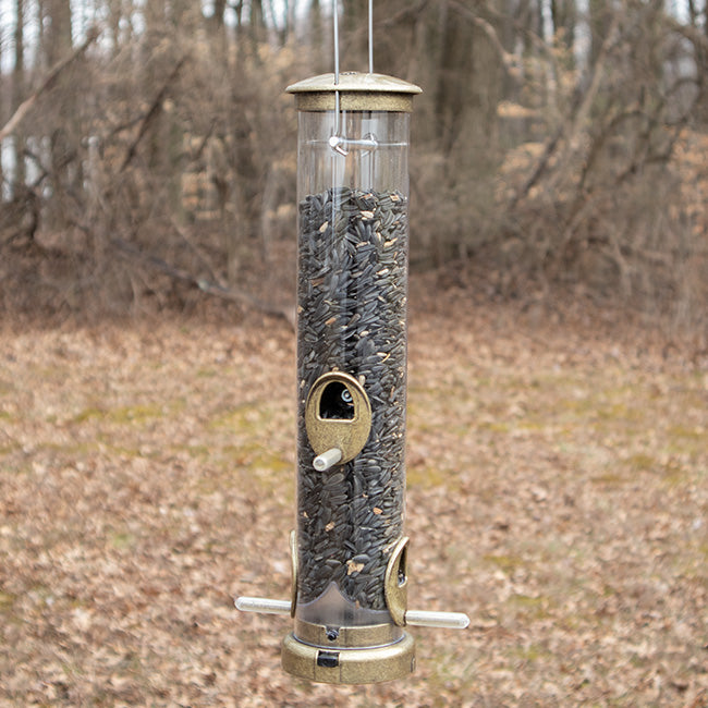 The 'Brass Bravado' Curated Tube Feeder Set