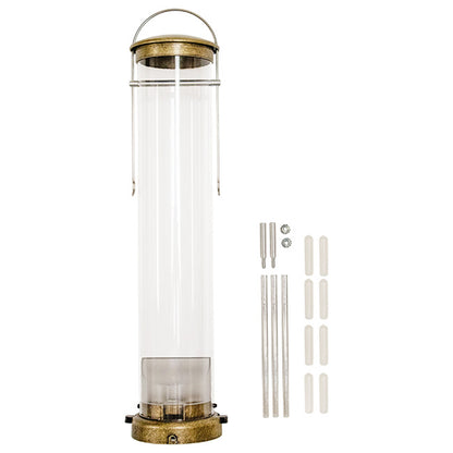 The 'Brass Bravado' Curated Tube Feeder Set