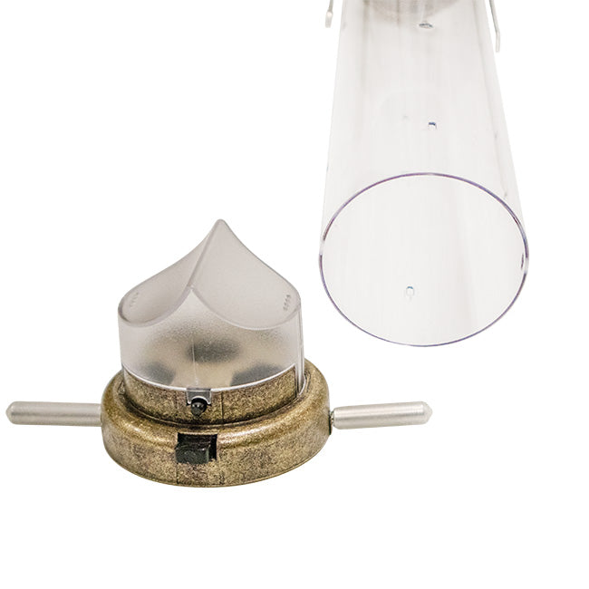 The 'Brass Bravado' Curated Tube Feeder Set