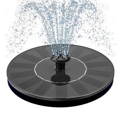 The 'Backyard Eclipse' Solar Birdbath Fountain | Austram Solar-Powered Fountain Disc & Pump