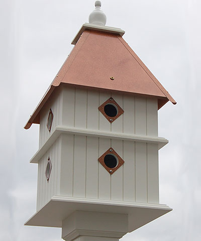The "Chal-eight" Eight-Chamber Birdhouse