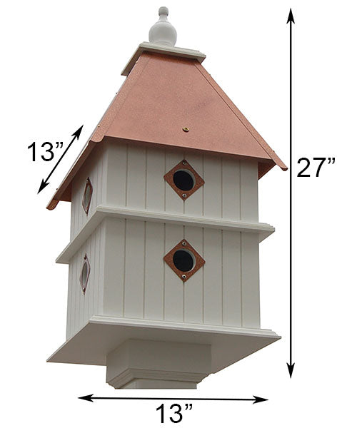The "Chal-eight" Eight-Chamber Birdhouse