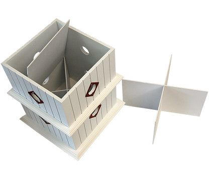 The "Chal-eight" Eight-Chamber Birdhouse