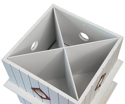 The "Chal-eight" Eight-Chamber Birdhouse