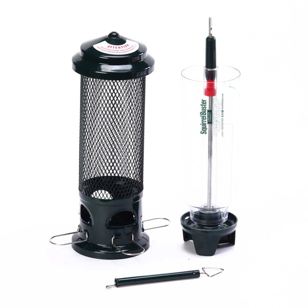 The 'Legacy Lock' Squirrel-Proof Tube Feeder