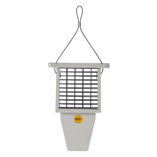 The 'Prop & Perch' Suet Feeder | Birds Choice Recycled Poly Tail Prop Single-Cake Woodpecker Habitat Station