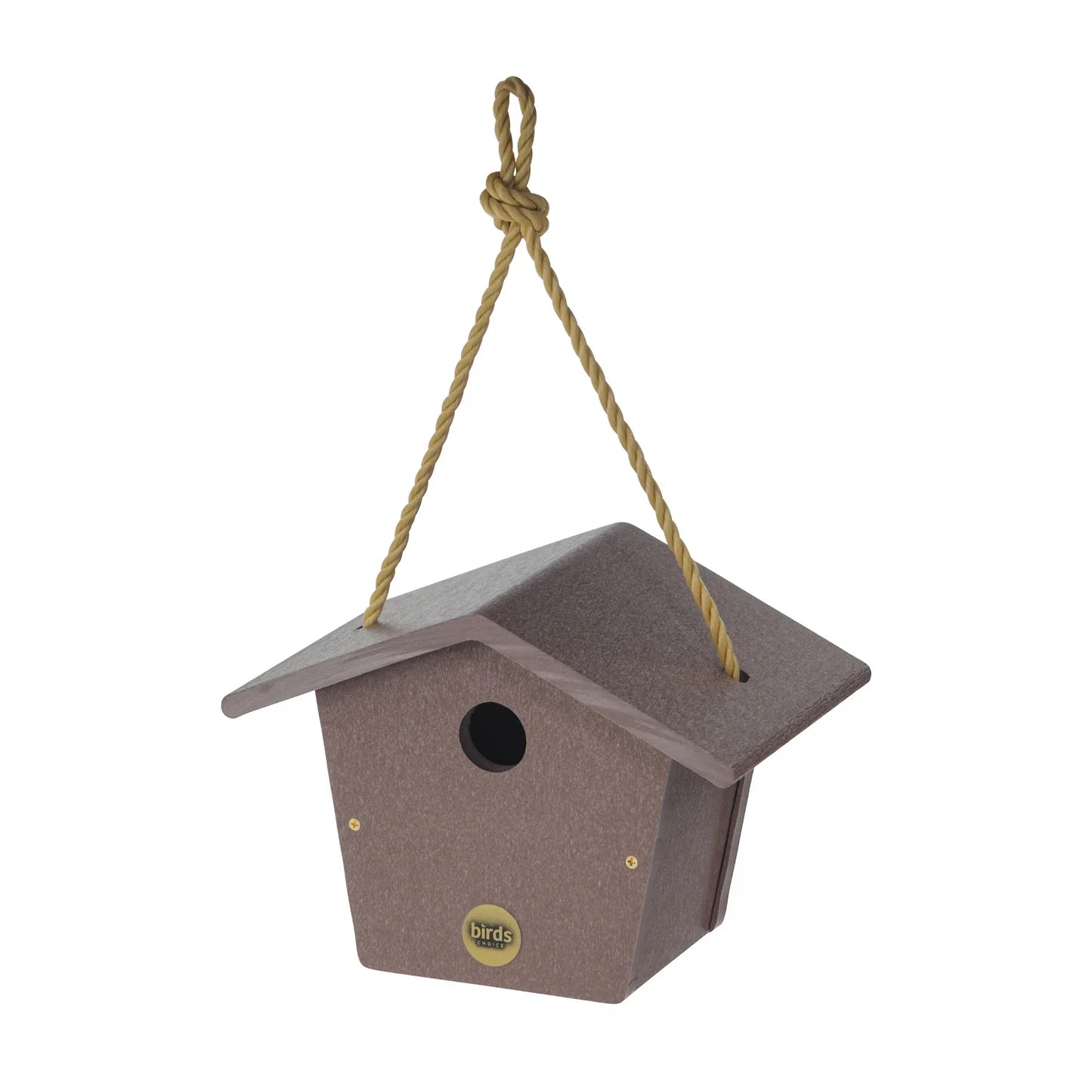 The "Twin-Home" Traditional Wren House | 2-Pack Hanging Chickadee Nesting Box | Birds Choice