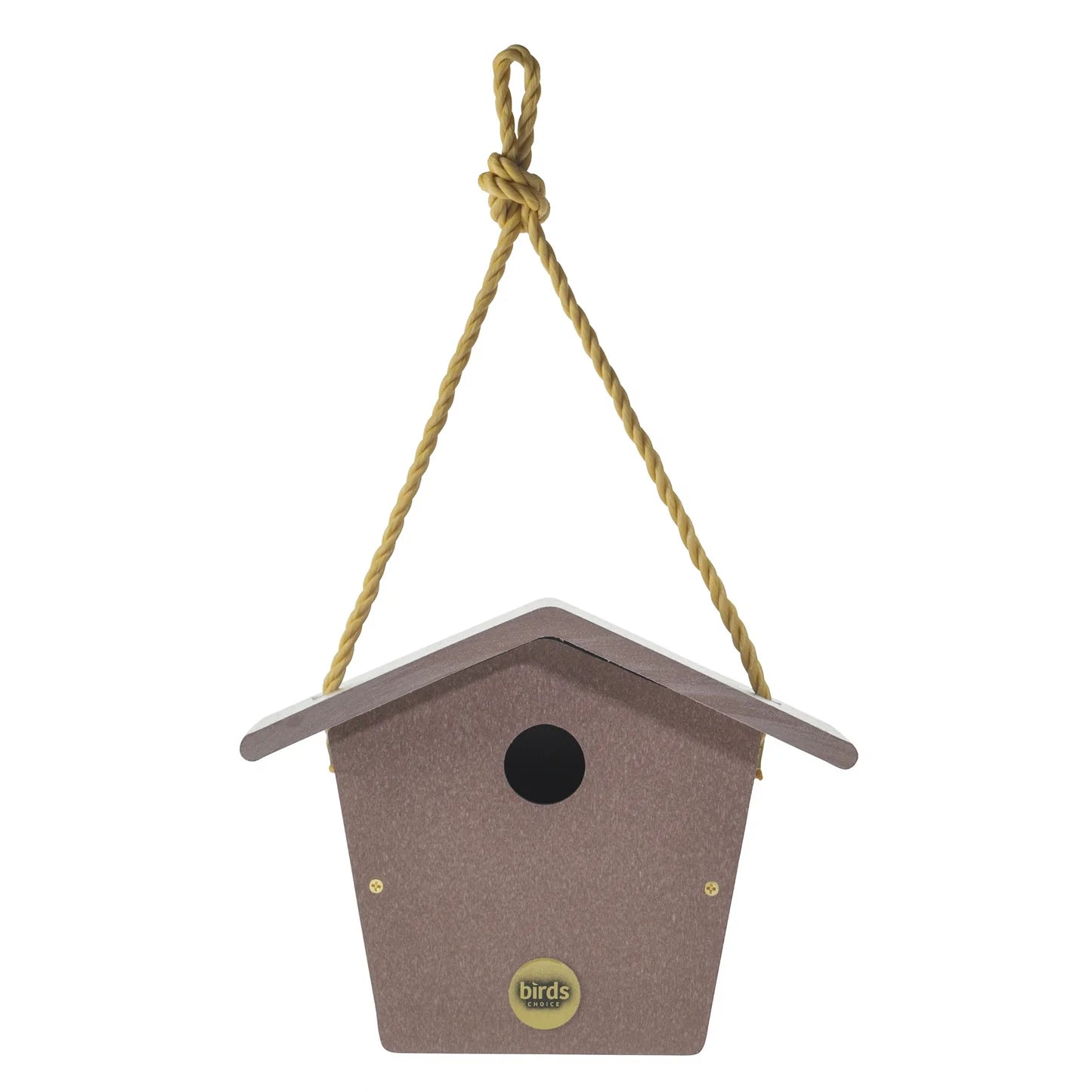 The "Twin-Home" Traditional Wren House | 2-Pack Hanging Chickadee Nesting Box | Birds Choice