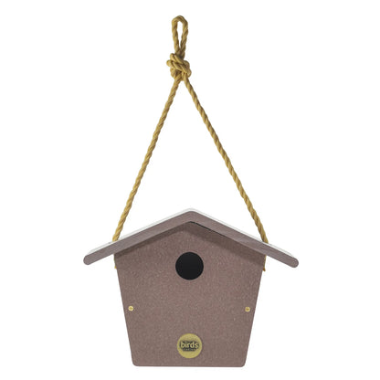 The "Twin-Home" Traditional Wren House | 2-Pack Hanging Chickadee Nesting Box | Birds Choice