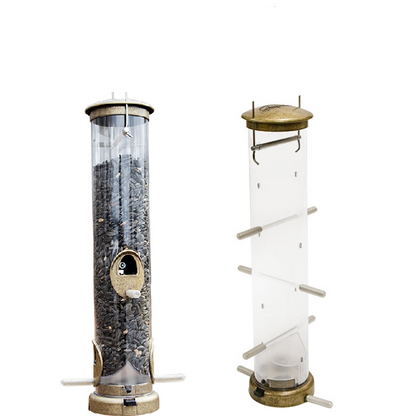 The 'Brass Bravado' Curated Tube Feeder Set