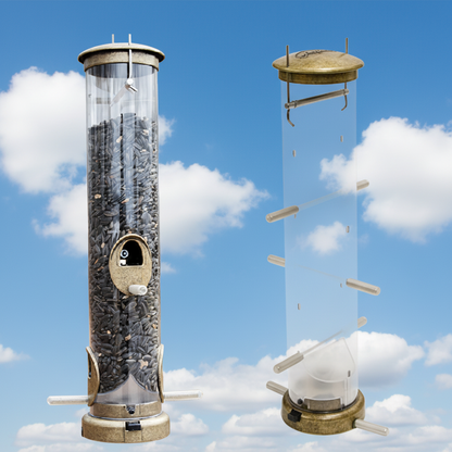 The 'Brass Bravado' Curated Tube Feeder Set