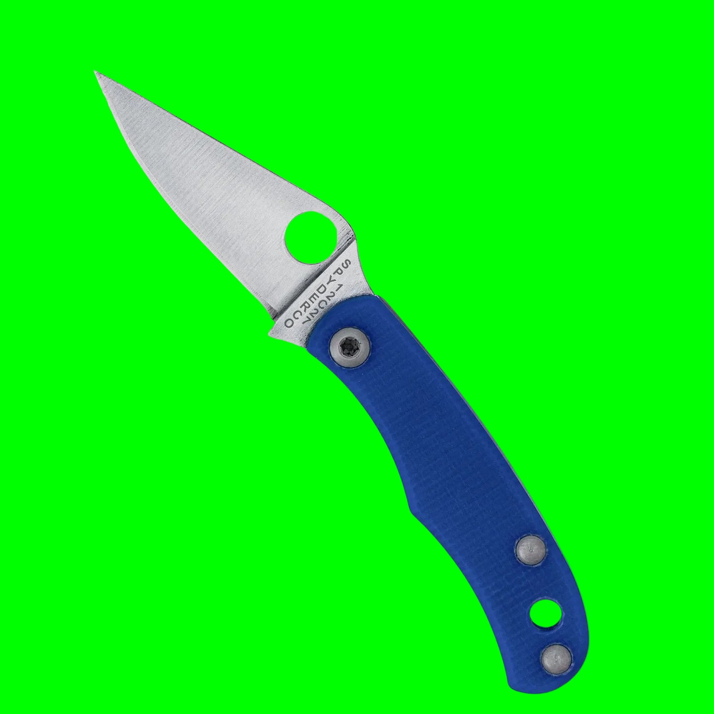 Spyderco Bug® G-10 Folding Knife | C133G | 12C27 Sandvik Steel | Keychain Slipjoint