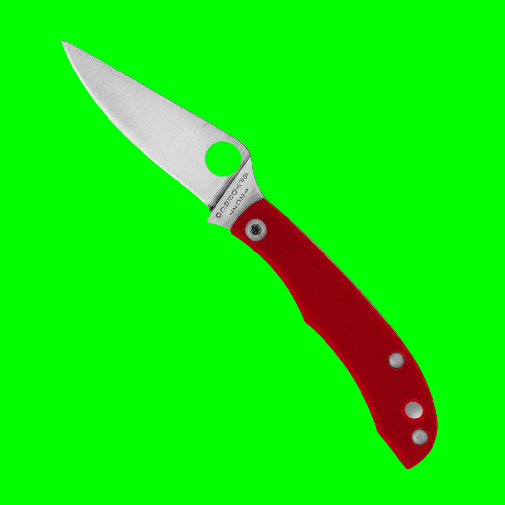 Spyderco Honeybee™ G-10 Folding Knife | C137G | 12C27 Sandvik Steel | Keychain Slipjoint