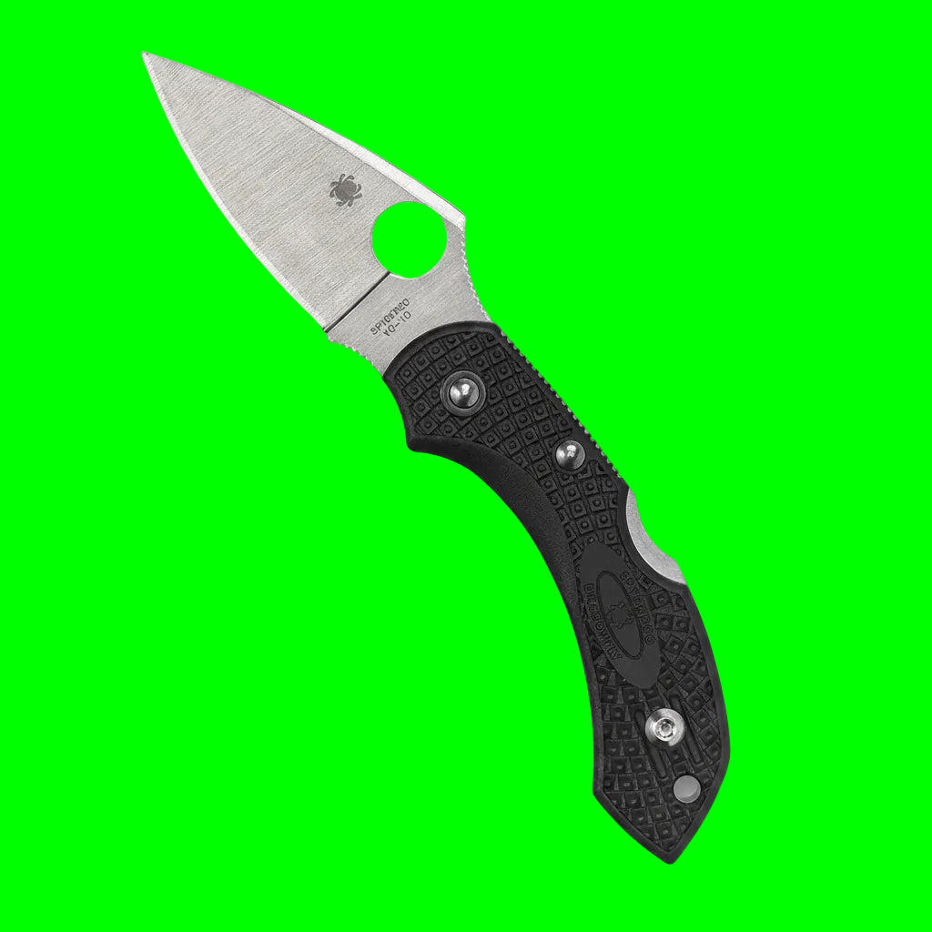 Spyderco Dragonfly™ 2 Lightweight Folding Knife | C28PBK2 / C28POR2 | VG-10 Steel | Black & Orange