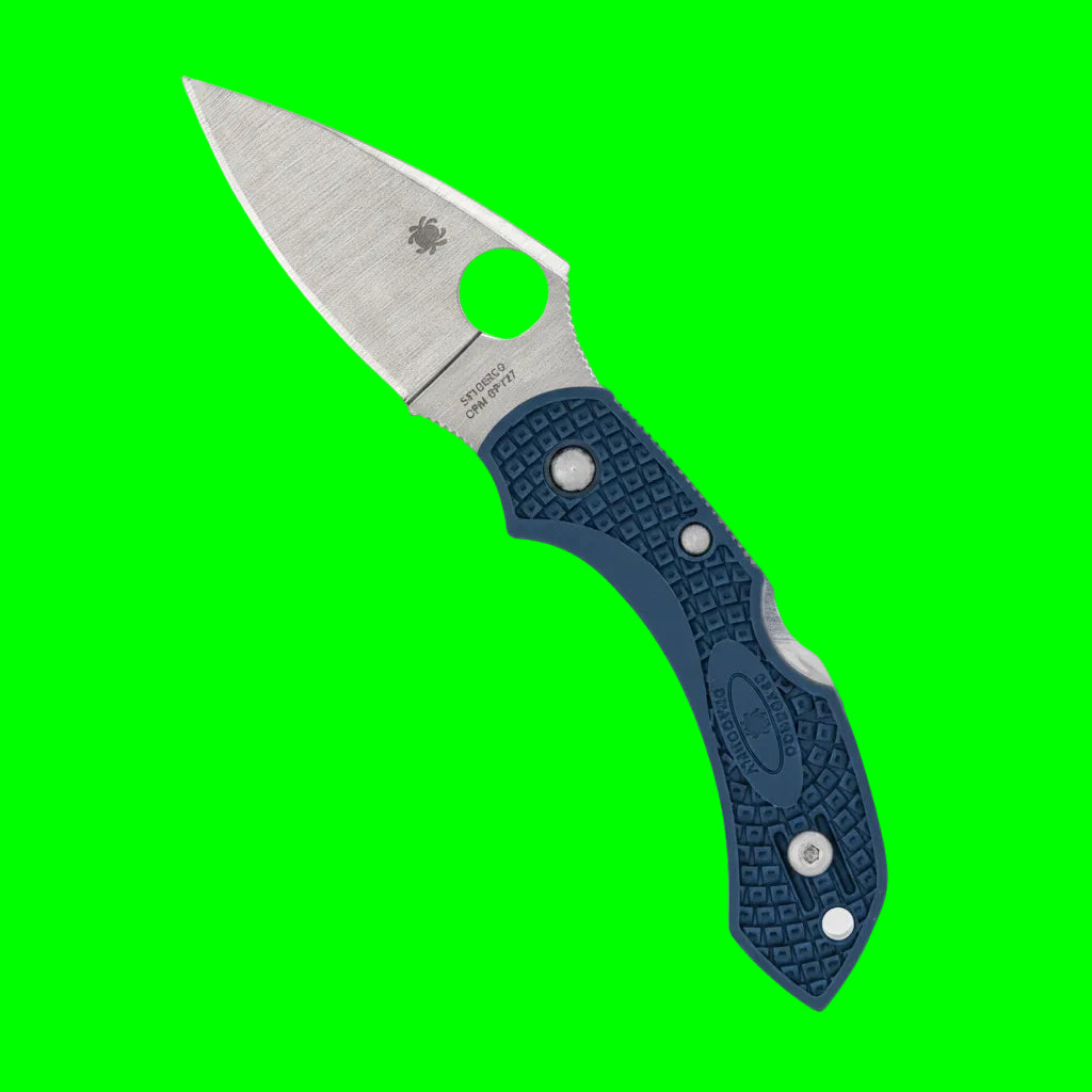 Spyderco Dragonfly™ 2 Folding Knife | C28PCBL2 | CPM SPY27 Steel | Cobalt Blue FRN