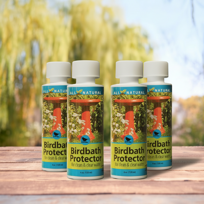 The 'Basin Butler' Bird Bath Protector | CareFree Enzymes Plant-Based Enzyme Formula — 4 oz., 4-Pack