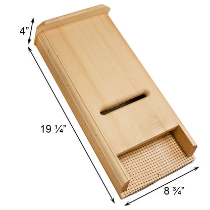 The "Bat"chelor Pad Bat House Sanctuary | Boreas-30 Single-Chamber Roost Bat Box | Coveside Conservation