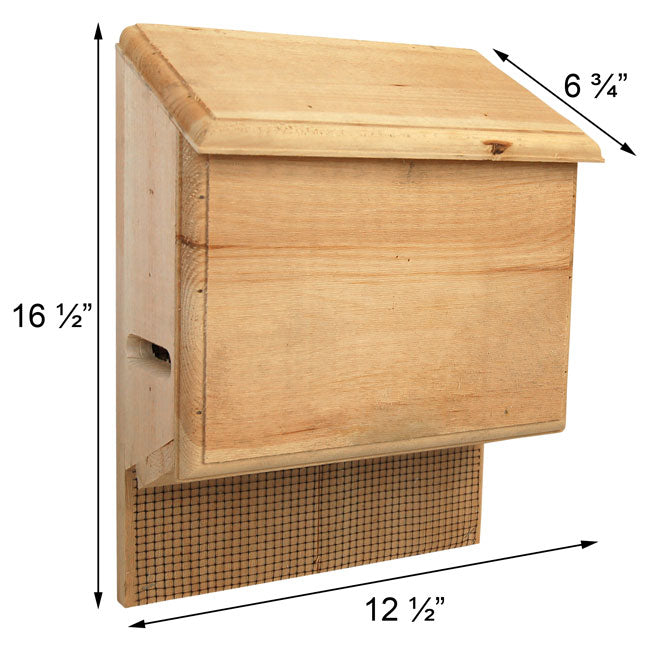 The "Sovereign-100" Bat House Conservation Bundle | Dual-Chamber Nursery Habitat Bat Box | Coveside Conservation