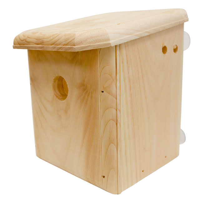 The "Vantage-Window" Window Bird House | Clear View Nesting Box | Coveside Conservation