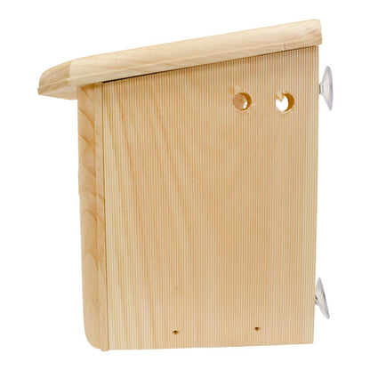The "Vantage-Window" Window Bird House | Clear View Nesting Box | Coveside Conservation