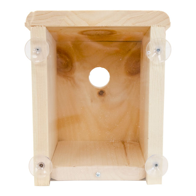 The "Vantage-Window" Window Bird House | Clear View Nesting Box | Coveside Conservation