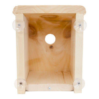 The "Vantage-Window" Window Bird House | Clear View Nesting Box | Coveside Conservation