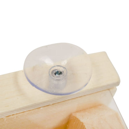 The "Vantage-Window" Window Bird House | Clear View Nesting Box | Coveside Conservation
