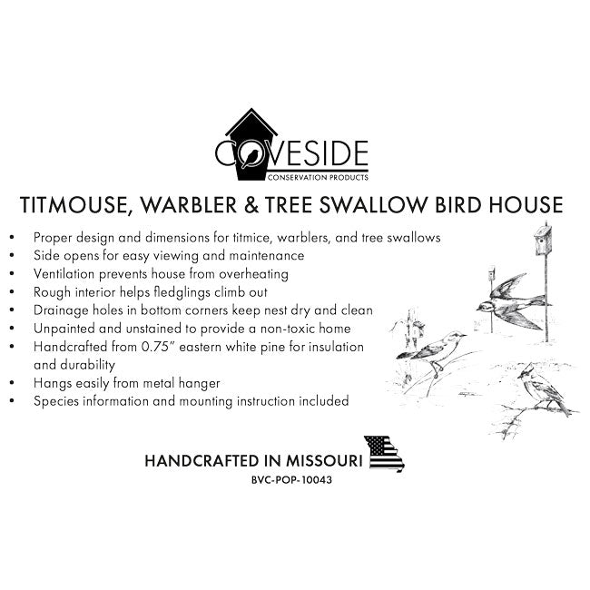 The 'SWAT Team' Cavity Nester House & Feeder Kit