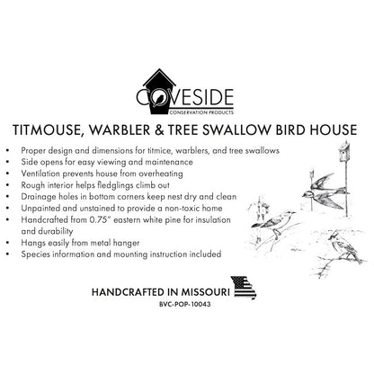 The 'SWAT Team' Cavity Nester House & Feeder Kit