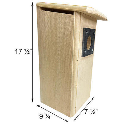 The 'Carpenter's Quarters' Woodpecker Feeding & Nesting Kit