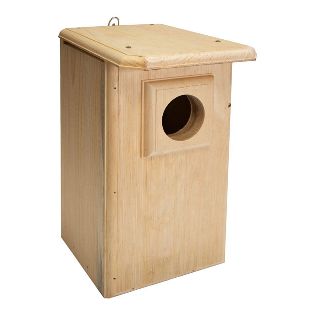 The "Nocturnal Sentinel" Owl House | Small Raptor Nesting Box | Coveside Conservation