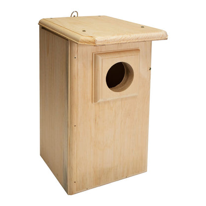 The "Nocturnal Sentinel" Owl House | Small Raptor Nesting Box | Coveside Conservation