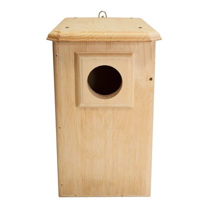 The "Nocturnal Sentinel" Owl House | Small Raptor Nesting Box | Coveside Conservation