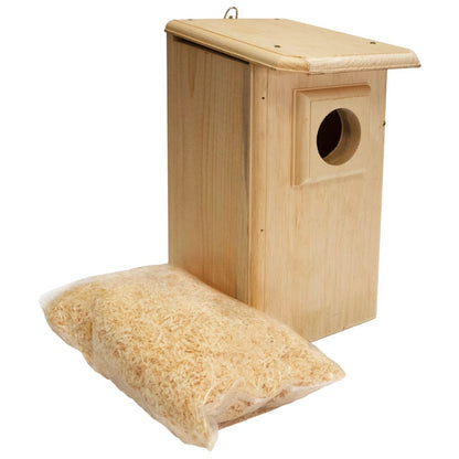 The "Nocturnal Sentinel" Owl House | Small Raptor Nesting Box | Coveside Conservation