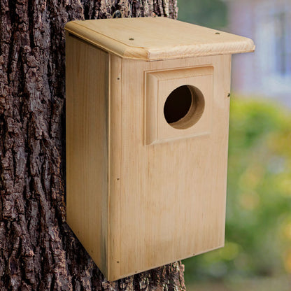 The "Nocturnal Sentinel" Owl House | Small Raptor Nesting Box | Coveside Conservation