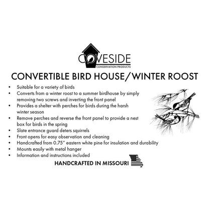The 'Four Seasons' Bluebird Roost