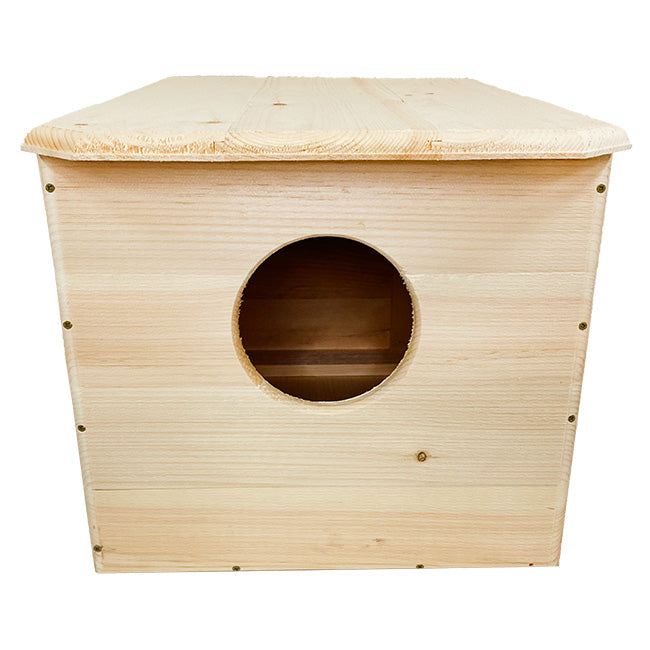 Coveside "Farmland Sentinel" Barn Owl House – Artisan White Pine