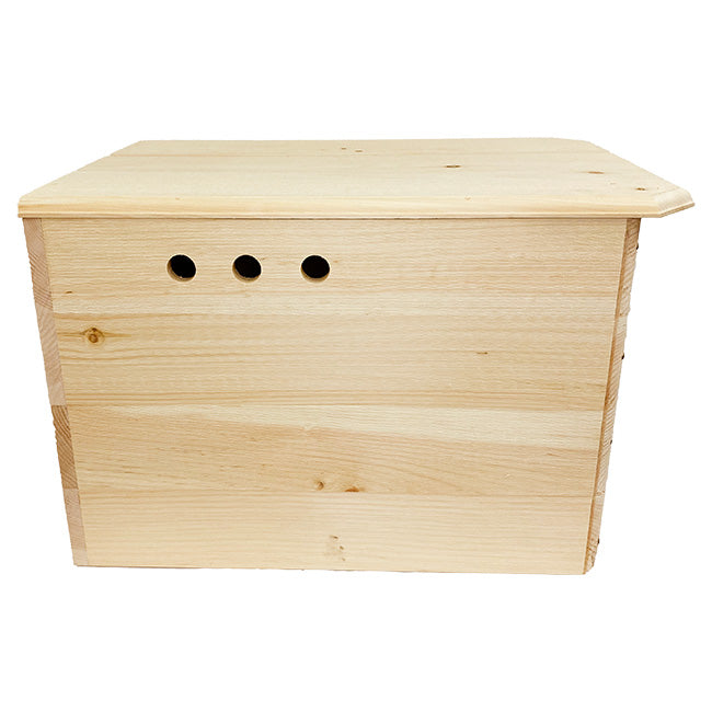 Coveside "Farmland Sentinel" Barn Owl House – Artisan White Pine