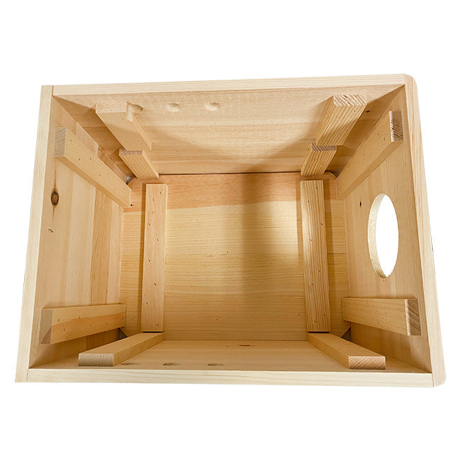 Coveside "Farmland Sentinel" Barn Owl House – Artisan White Pine
