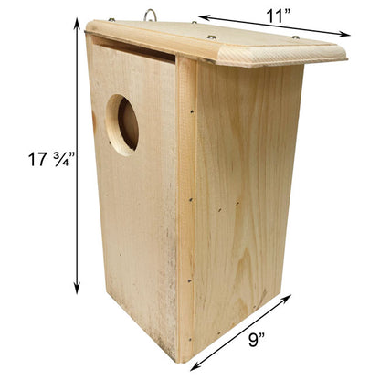 The 'Acorn Abode' Squirrel House | Coveside Conservation Pine Squirrel Nest Box