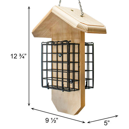 The 'Carpenter's Quarters' Woodpecker Feeding & Nesting Kit