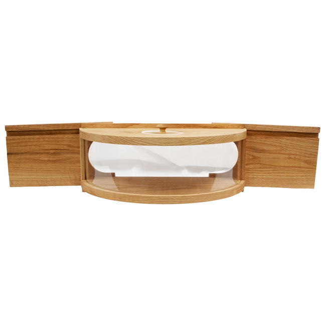 The "One-Eaty" Panoramic Window Bird Feeder