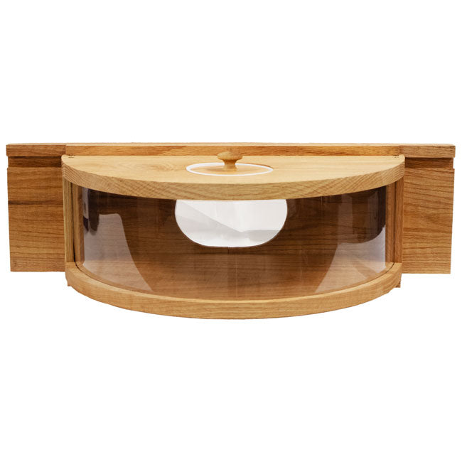 The "One-Eaty" Panoramic Window Bird Feeder
