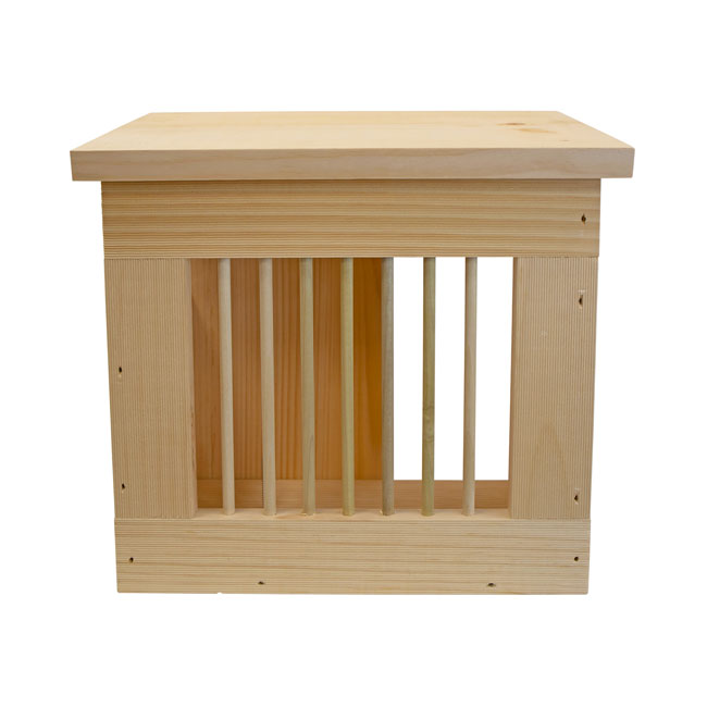 The 'Squirrel Slammer' Feeder | Coveside Conservation Eastern White Pine Squirrel Jail Feeder