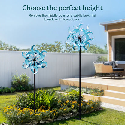 The 'Once in a Blue Moon' Solar Kinetic Wind Spinner