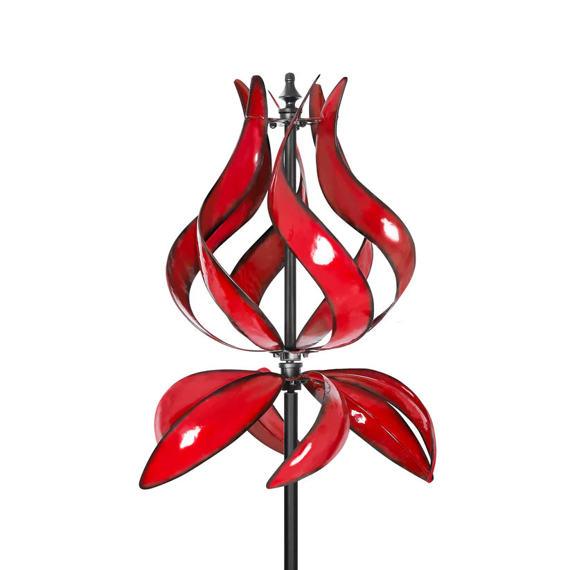 The 'Holland Tulip Time' Kinetic Tulip Wind Spinner