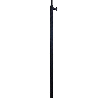 The "Telescope-86" Square-Steel Estate Foundation | 86" Adjustable Double Shepherd Hook | Erva Tool & Die